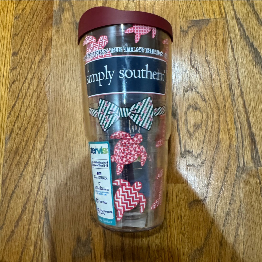 Simply Southern Tumbler with Crab Design